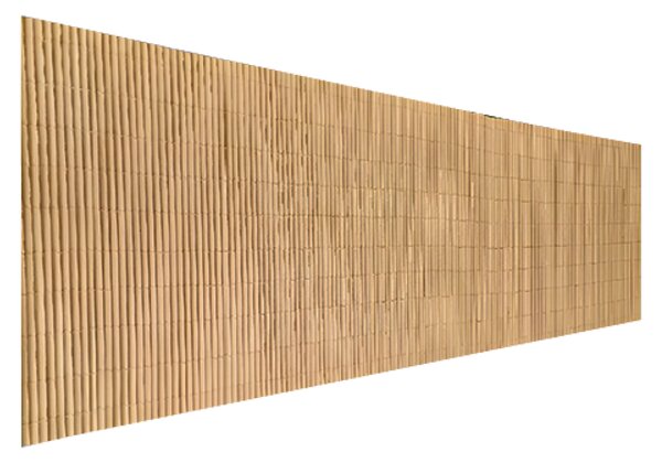 KONDELA Paravan de grădină, natural, 300x100 cm, ABEO