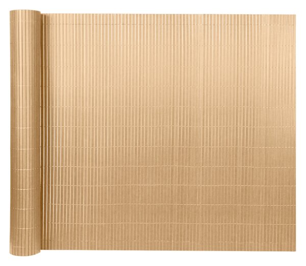 KONDELA Paravan de grădină, natural, 300x100 cm, ABEO