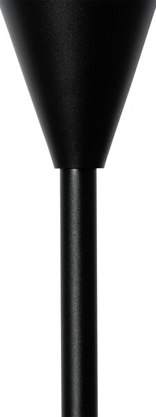 Lampă de masă modernă neagră cu sticlă opalescentă - Drop
