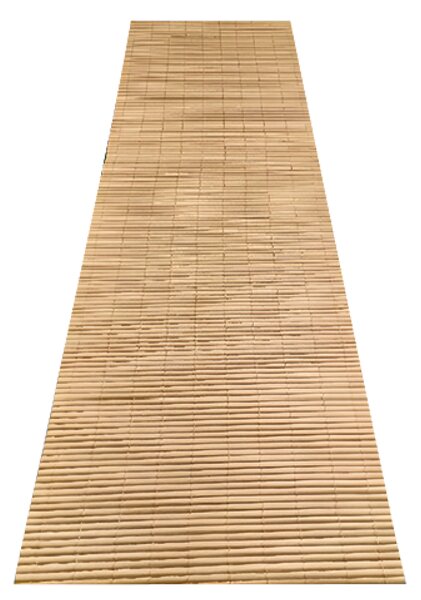 KONDELA Paravan de grădină, natural, 300x100 cm, ABEO