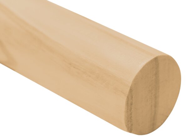 KONDELA Bară/balustradă, lemn masiv, natural, 100 cm, MANEL TYP 1