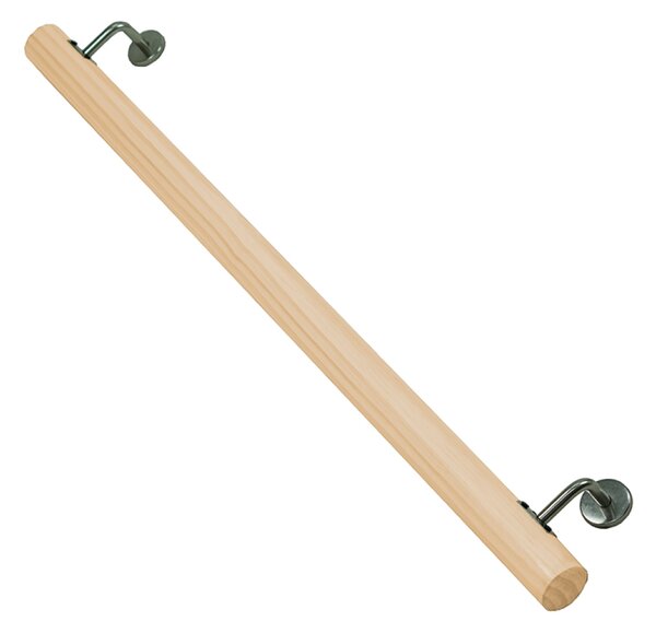 KONDELA Bară/balustradă, lemn masiv, natural, 100 cm, MANEL TYP 1