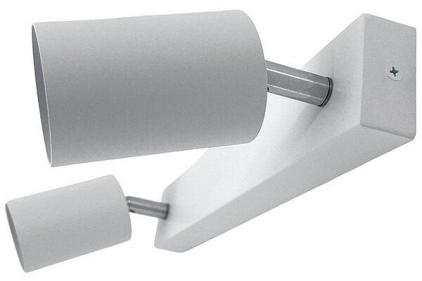 Plafoniera dubla de tavan, LED GU10, design modern, aluminiu, IP20
