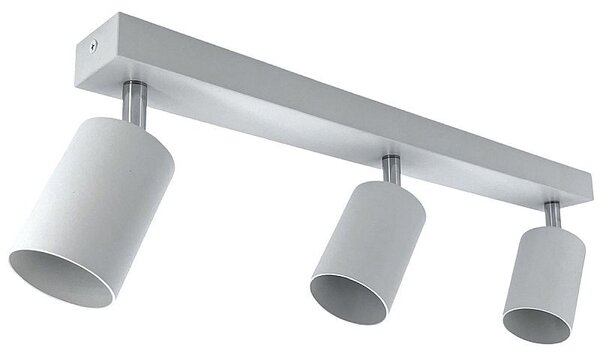 Plafoniera de tavan, 3 LED-uri, unghi reglabil, IP20, soclu GU10, alb