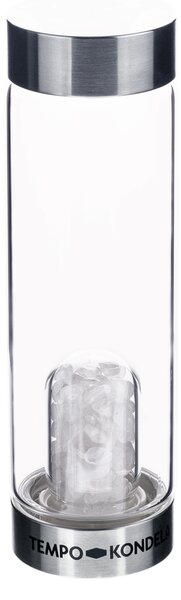 TEMPO-KONDELA CRYSTAL, flacon de sticlă cu cuarţ, 500 ml