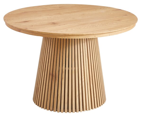 KONDELA Masă de sufragerie, extensibilă, stejar, 120-200x75 cm, ZEKEN TYP 1