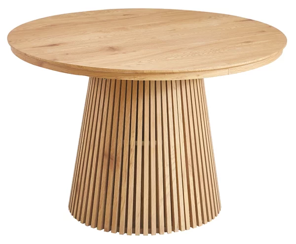 KONDELA Masă de sufragerie, extensibilă, stejar, 120-200x75 cm, ZEKEN TYP 1