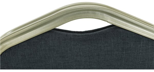KONDELA Scaun, gri/champagne, ZINA 2 NEW