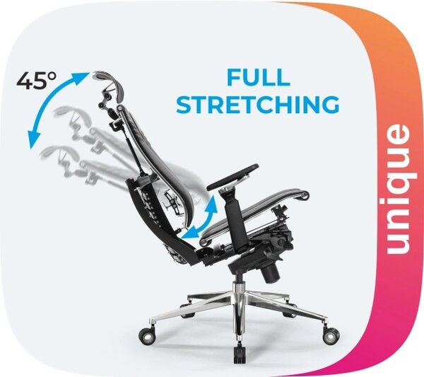 Scaun de birou - YOGA 4DF, ERGONOMIC METTA