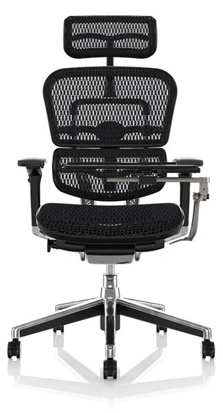 Scaun de birou - ERGOHUMAN2 PDH ULTRA BLACK FRAME W09-01+ALU BASE - precomanda 7-12 zile