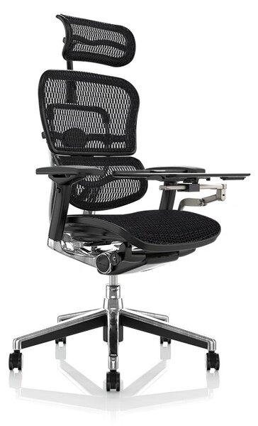 Scaun de birou - ERGOHUMAN2 PDH ULTRA BLACK FRAME W09-01+ALU BASE - precomanda 7-12 zile