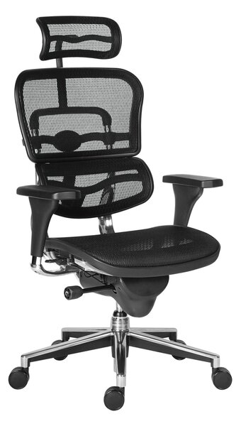 Scaun de birou - ERGOHUMAN2 PDH ULTRA BLACK FRAME W09-01+ALU BASE - precomanda 7-12 zile