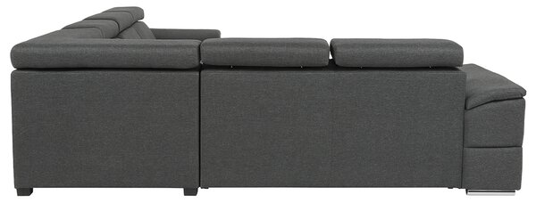KONDELA Ansamblu canapele, gri, SEGORIA LUX
