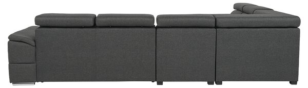 KONDELA Ansamblu canapele, gri, SEGORIA LUX