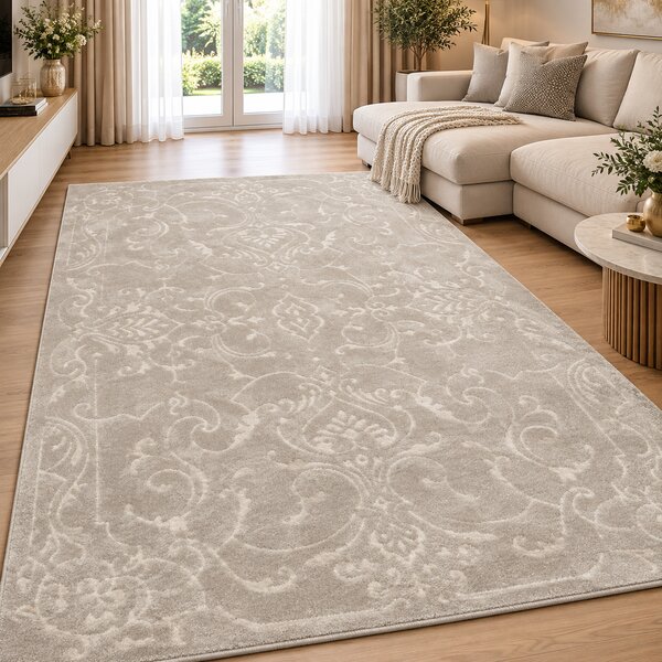 Covor Clasic Living Dormitor, Model Opus 54314 050, Crem 200x290