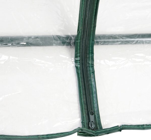 Outsunny Seră de Grădină Tip Tunel, Spațioasă, din PVC, Protecție UV, 250x200x200 cm | Aosom Romania