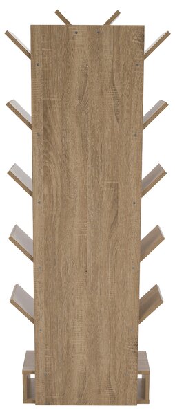 KONDELA Raft, stejar maro-gri, VEVEY