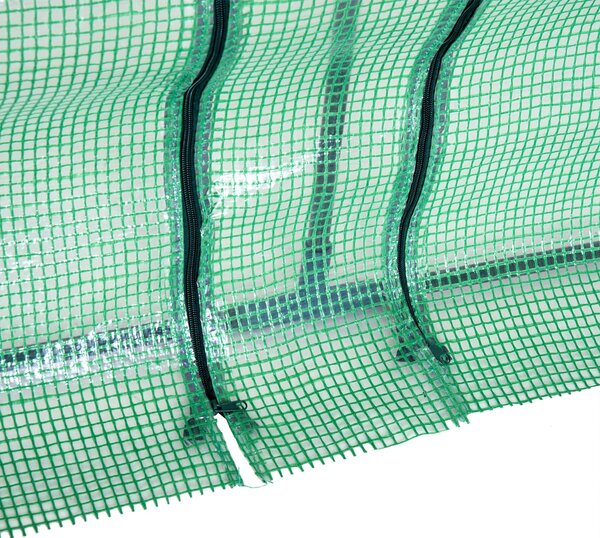 Outsunny sera gradina cu prelata, 270x90x90cm, verde | Aosom Romania