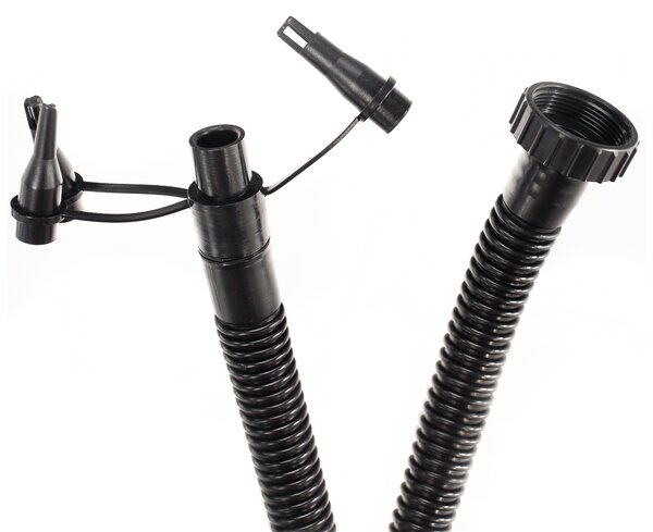 KONDELA Cada cu hidromasaj gonflabil, gri/alb, 2-4 pers., 600 l, KAMINO NEW TYP 3