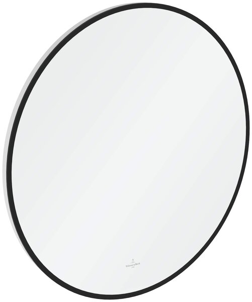 Villeroy & Boch oglindă 60x60 cm rotund cu iluminare negru A4886000