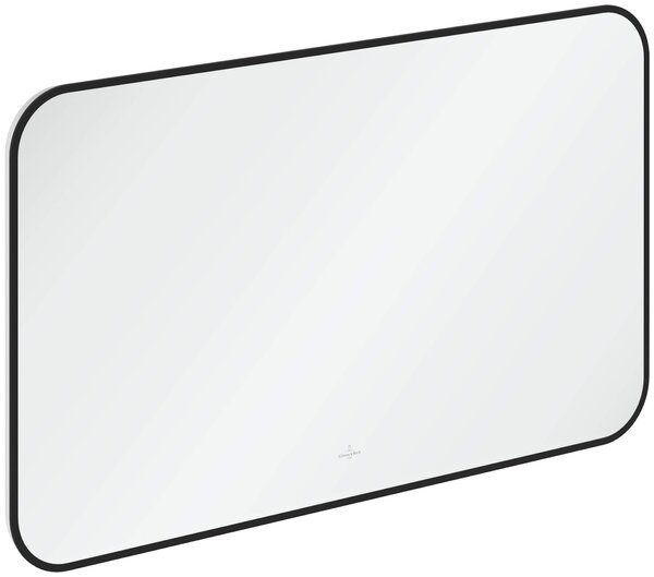 Villeroy & Boch oglindă 100x60 cm dreptunghiular cu iluminare negru A4901000