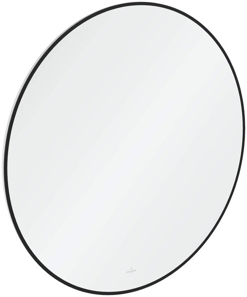 Villeroy & Boch oglindă 90x90 cm rotund cu iluminare negru A4899000