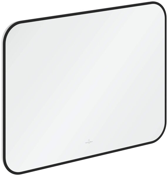 Villeroy & Boch oglindă 80x60 cm dreptunghiular cu iluminare negru A4908000