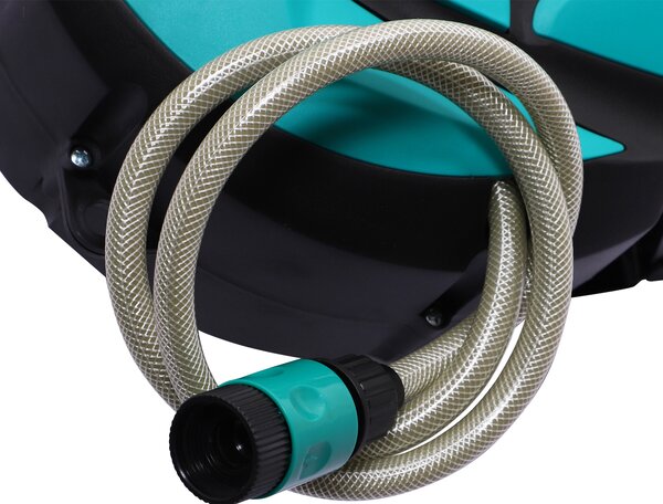 DURHAND Rola pentru tub de apa de Gradina Automat cu Fixaj pe Perete cu Tub de 10m, 28x14x34cm | Aosom Romania