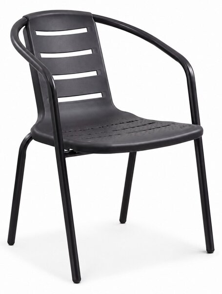 Scaun de bucătărie Nazare, negru