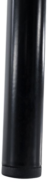 KONDELA Scaun de sufragerie, negru/nuc/negru, MARSIA