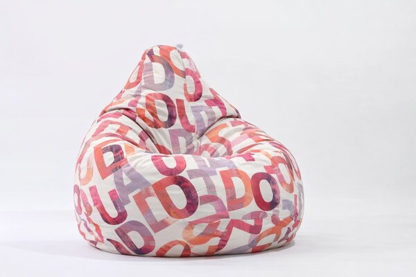 Fotoliu Nirvana Hobbit Pufrelax, Material Textil - Scarlet Letters