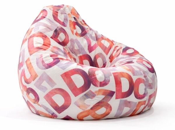 Fotoliu Nirvana Grande, Material Textil - Scarlet Letters