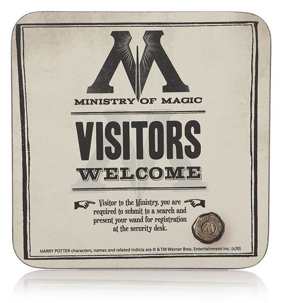 Suport pentru pahare Harry Potter - Ministry of Magic