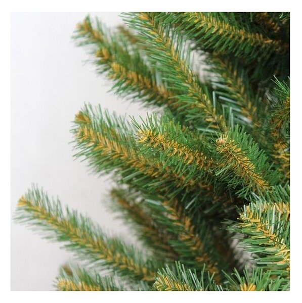 Brad artificial 220 cm Molid Scandinav Premium cu efect natural, suport