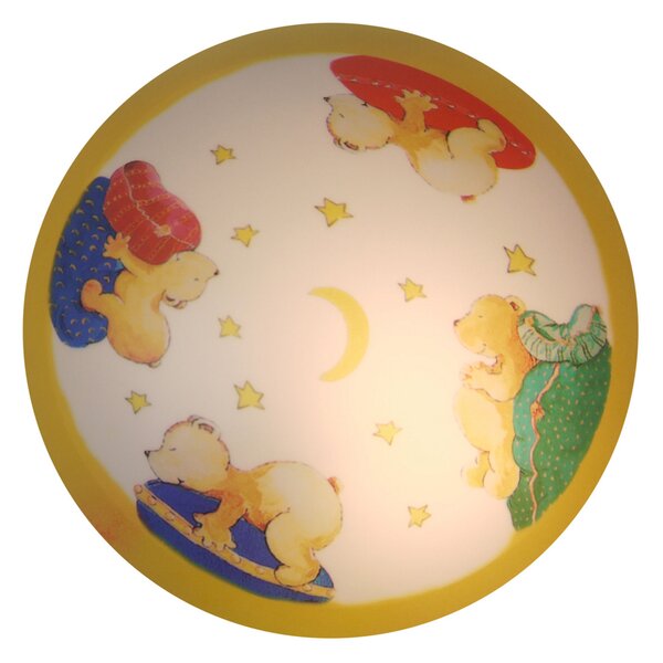 Niermann Standby Ursulețul Berni plafonieră drăgălașă cameră copil, Multicolor, Camera copiilor, Plastic