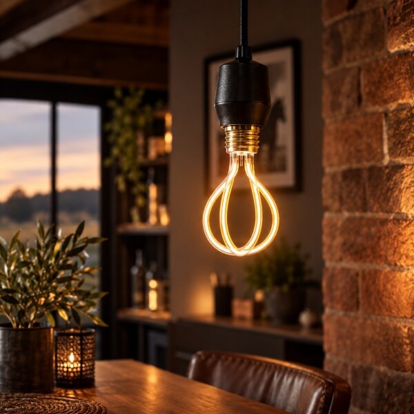 Bec LED BULB E27, 8W, 230V, 2200K