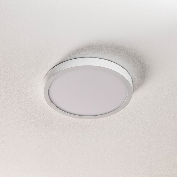 ORION Plafonieră LED Vika, rotundă, alb, Ø 23cm, Alb, Camera de zi / sufragerie, Metal, Modern