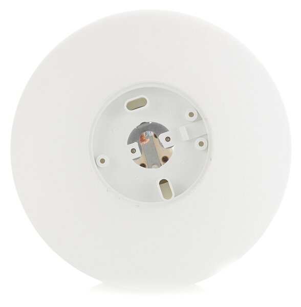 Fabbian Lumi Sfera aplică perete de sticlă, Ø14cm, reglabil, Alb, Camera de zi / sufragerie, Sticlă, Design, Perete rotund