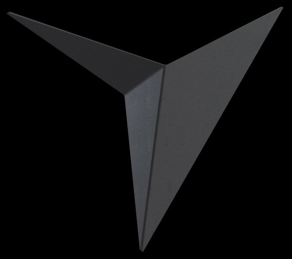 Maytoni Aplică de perete LED Trame, negru, Negru, Metal, Modern