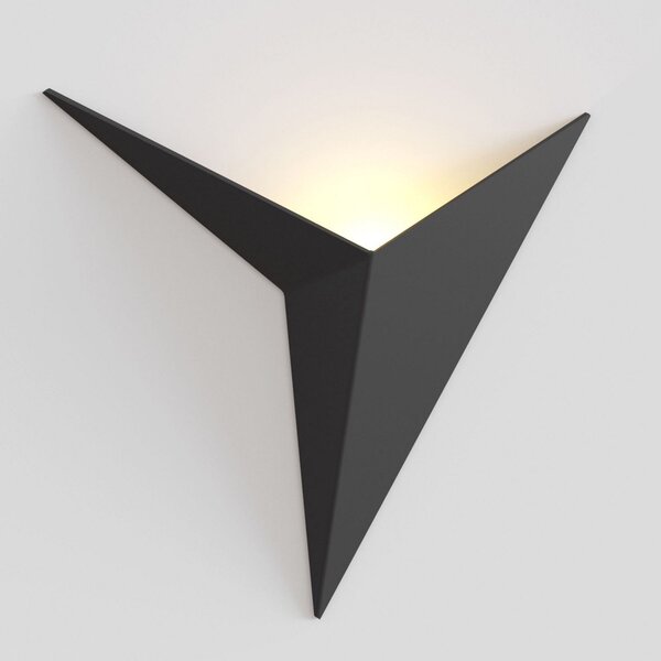 Maytoni Aplică de perete LED Trame, negru, Negru, Metal, Modern