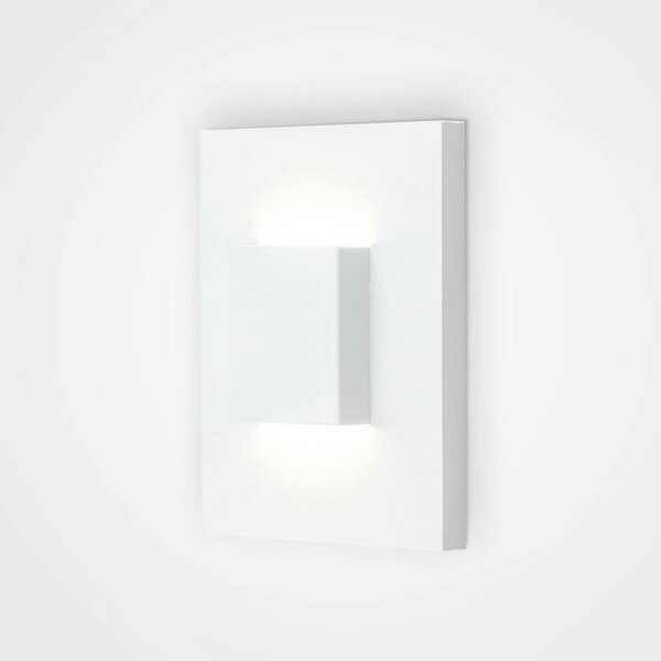 EVN LQ230 aplică perete LED încastrată up/down alb, Alb, Hol, Metal, Modern, Luminile încastrate unghiulare