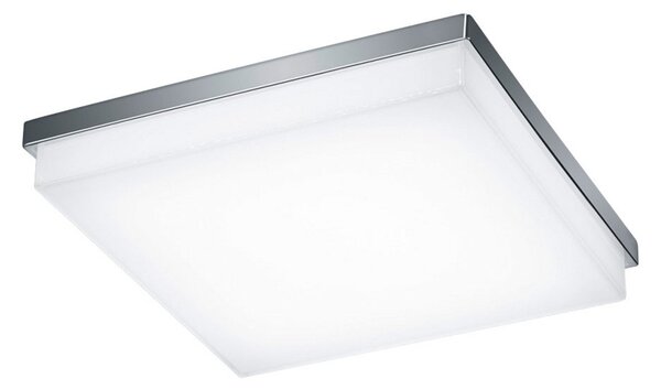 Helestra Cosi plafonieră LED crom 31,5x31,5 cm, reglabil, Metalic, Hol, Metal, Modern
