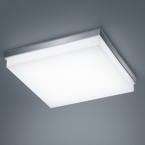 Helestra Cosi plafonieră LED crom 31,5x31,5 cm, reglabil, Metalic, Hol, Metal, Modern