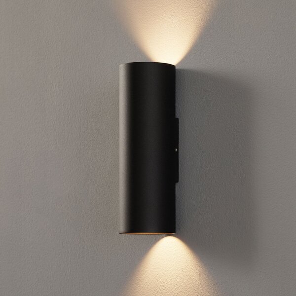 Wever & Ducré Lighting WEVER & DUCRÉ Ray mini 2.0 aplică de perete negru, reglabil, Negru, Camera de zi / sufragerie, Metal, Modern