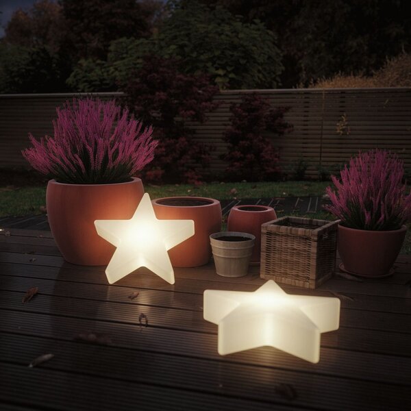 Paulmann Plug & Shine LED lumină decorativă Stea Ø 40cm, reglabil, Alb, Plastic, Modern