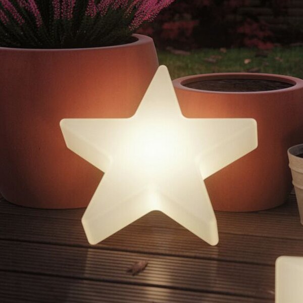 Paulmann Plug & Shine LED lumină decorativă Stea Ø 40cm, reglabil, Alb, Plastic, Modern