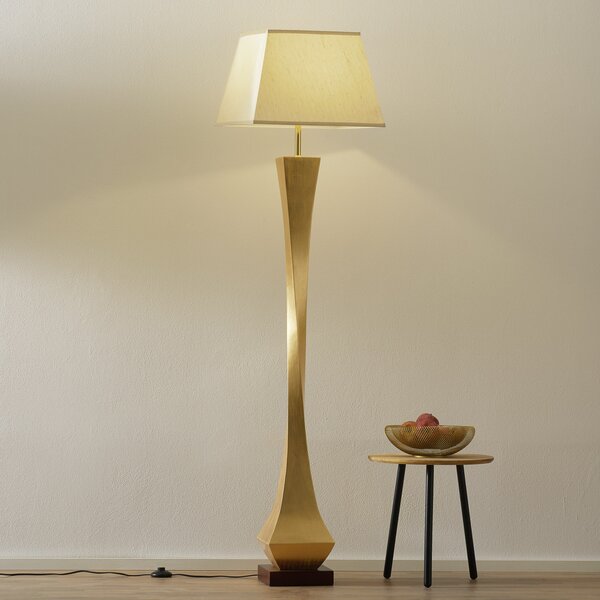 Schuller Valencia Lampă de podea design elegant, auriu, Auriu / Alamă, Camera de zi / sufragerie, Metal, Modern