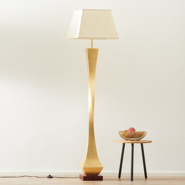 Schuller Valencia Lampă de podea design elegant, auriu, Auriu / Alamă, Camera de zi / sufragerie, Metal, Modern
