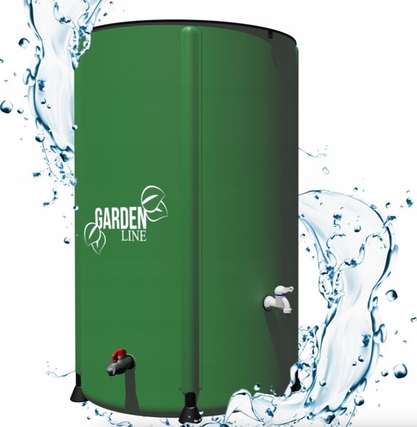 Rezervor de apă de ploaie pliabil - volume multiple 250 l