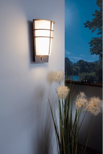 Eglo 96017-LED Aplica de perete pentru exterior cu senzor BREGANZO 1, 2xLED/2,5W, IP44